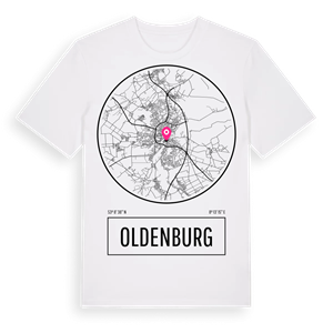 Oldenburg t-shirt – ekologisk bomull t-shirt från Pinshirt