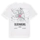 Oldenburg karta t-shirt