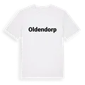 Oldendorp fetstil t-shirt