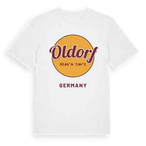 Oldorf cirkel t-shirt – ekologisk bomull t-shirt från Pinshirt