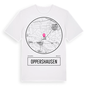 Oppershausen t-shirt – ekologisk bomull t-shirt från Pinshirt