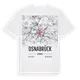 Osnabrück karta t-shirt