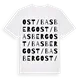 Ost/Basberg ordlek t-shirt