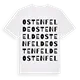Ostenfelde ordlek t-shirt