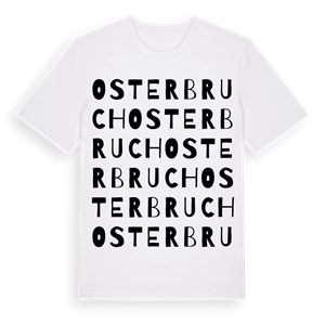 Osterbruch ordlek t-shirt – ekologisk bomull t-shirt från Pinshirt