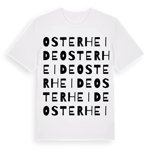 Osterheide ordlek t-shirt – ekologisk bomull t-shirt från Pinshirt