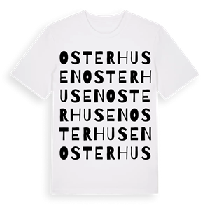 Osterhusen ordlek t-shirt – ekologisk bomull t-shirt från Pinshirt