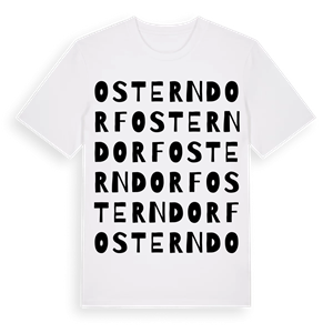 Osterndorf ordlek t-shirt – ekologisk bomull t-shirt från Pinshirt