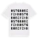 Ostgroßefehn ordlek t-shirt