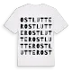 Ostlutter ordlek t-shirt