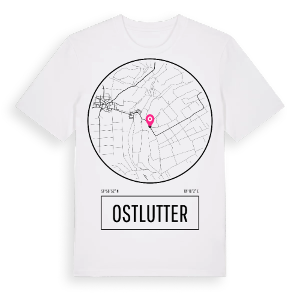 Ostlutter t-shirt – ekologisk bomull t-shirt från Pinshirt
