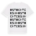 Ostochtersum ordlek t-shirt
