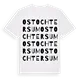 Ostochtersum ordlek t-shirt