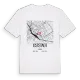 Oststadt karta t-shirt