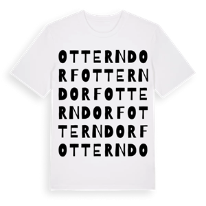 Otterndorf ordlek t-shirt – ekologisk bomull t-shirt från Pinshirt