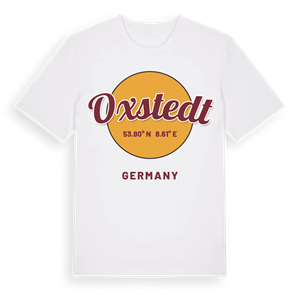 Oxstedt cirkel t-shirt – ekologisk bomull t-shirt från Pinshirt