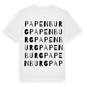 Papenburg ordlek t-shirt – ekologisk bomull t-shirt från Pinshirt