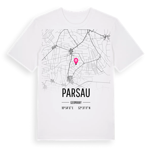 Parsau karta t-shirt – ekologisk bomull t-shirt från Pinshirt