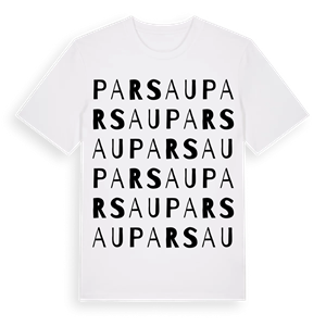 Parsau ordlek t-shirt – ekologisk bomull t-shirt från Pinshirt
