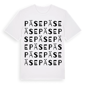 Päse ordlek t-shirt – ekologisk bomull t-shirt från Pinshirt