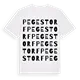 Pegestorf ordlek t-shirt