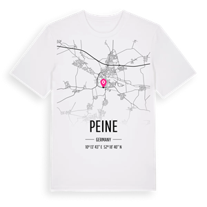 Peine karta t-shirt – ekologisk bomull t-shirt från Pinshirt