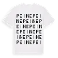 Peine ordlek t-shirt