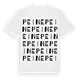 Peine ordlek t-shirt