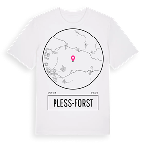 Pless-Forst t-shirt – ekologisk bomull t-shirt från Pinshirt