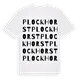 Plockhorst ordlek t-shirt