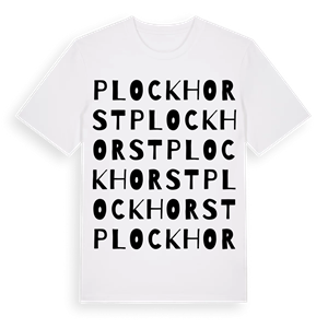 Plockhorst ordlek t-shirt – ekologisk bomull t-shirt från Pinshirt