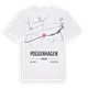 Poggenhagen karta t-shirt