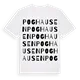 Poghausen ordlek t-shirt