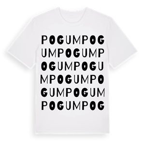 Pogum ordlek t-shirt – ekologisk bomull t-shirt från Pinshirt