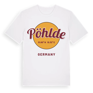 Pöhlde cirkel t-shirt – ekologisk bomull t-shirt från Pinshirt