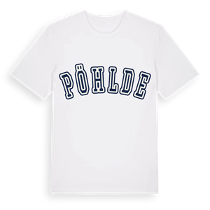 Pöhlde college t-shirt – ekologisk bomull t-shirt från Pinshirt
