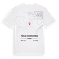 Pöhlde-Rhumspringe karta t-shirt