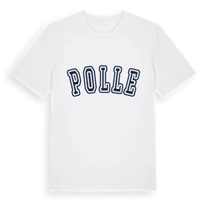 Polle college t-shirt – ekologisk bomull t-shirt från Pinshirt
