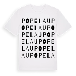 Popelau ordlek t-shirt – ekologisk bomull t-shirt från Pinshirt