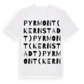 Pyrmont (Kernstadt) ordlek t-shirt