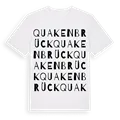 Quakenbrück ordlek t-shirt
