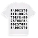 Raddestorf ordlek t-shirt