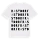 Rastdorf ordlek t-shirt