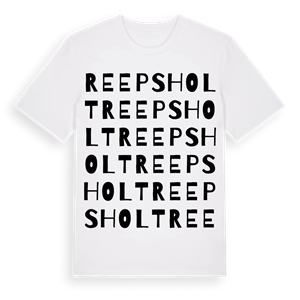 Reepsholt ordlek t-shirt – ekologisk bomull t-shirt från Pinshirt