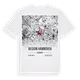 Region Hannover karta t-shirt