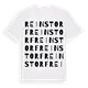 Reinstorf ordlek t-shirt