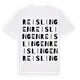 Reislingen ordlek t-shirt