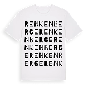 Renkenberge ordlek t-shirt – ekologisk bomull t-shirt från Pinshirt