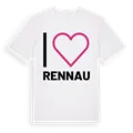 Jag älskar Rennau t-shirt stort tryck