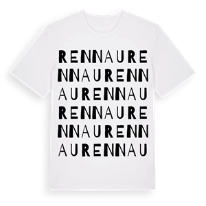 Rennau ordlek t-shirt – ekologisk bomull t-shirt från Pinshirt
